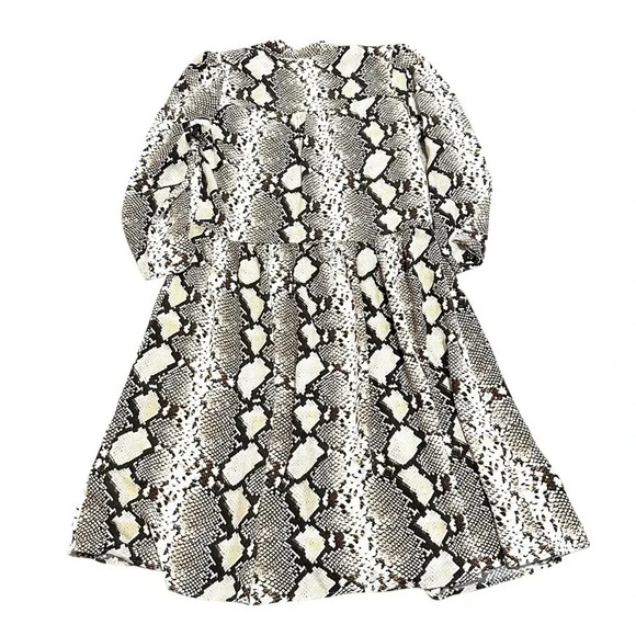 Maeve by Anthropologie Juno Snake Print Dress size XS Extra Small - Picture 4 of 16